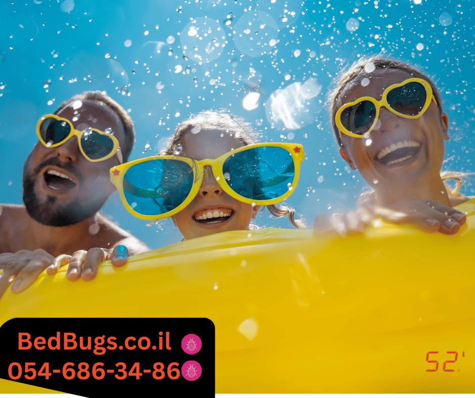 חוזרים מחופשה - בלי הפשפשים - 52 מעלות